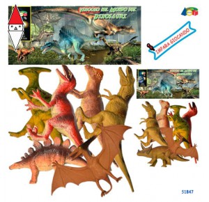 , , , ACTION FIGURE GIVI (IMPORTAZIONE) BUSTA VIAGGIO NEL MONDO DEI DINOSAURI 1 BUSTA