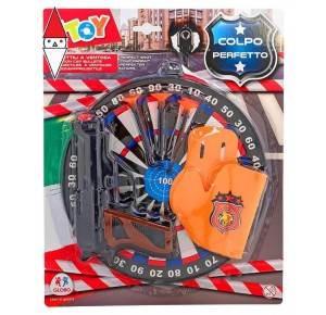 , , , GIOCO DI IMITAZIONE GLOBO PISTOLA SPARA VENTOSE C/BERSAGLIO/FONDINA