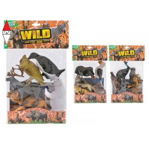 , , , ACTION FIGURE GLOBO SET ANIMALI 5 PZ IN BUSTA ASSORTIMENTO