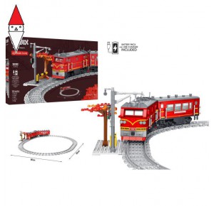 , , , COSTRUZIONE GLOBO CUBIX TRENO B/O C/ROTAIE
