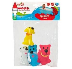 , , , PRIMA INFANZIA GLOBO GOMMOLOSI CANI 4 PZ