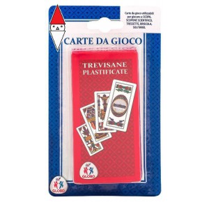 , , , CARTE DA GIOCO GLOBO (IMPORTAZIONE) CARTE DA GIOCO TREVISANE