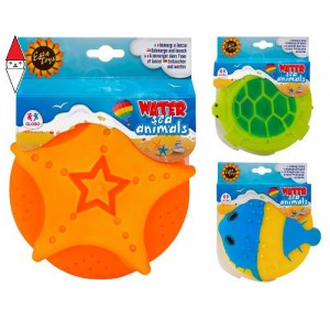 , , , GIOCO ESTIVO GLOBO (IMPORTAZIONE) SPLASH FRISBY ANIMALI MARINI 15 CM 3 ASS.