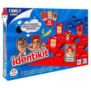 , , , GIOCO DA TAVOLO GLOBO (IMPORTAZIONE) FAMILYGAMES IDENTIKIT