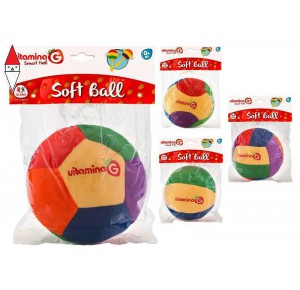 , , , PRIMA INFANZIA GLOBO (IMPORTAZIONE) PALLA SOFFICE 15CM C/SONAGLIO