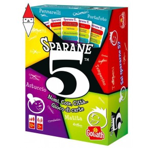 , , , GIOCO DA TAVOLO GOLIATH GAMES NAME 5 SPARANE 5 (NOMI COSE CITTA ANIMALI...)