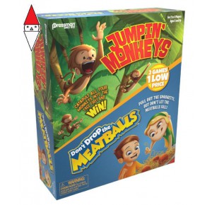 , , , GIOCO DA TAVOLO GOLIATH GAMES COMBO SET MONKEY AND MEATBALLS