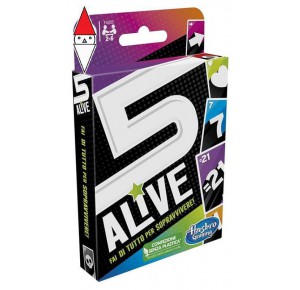 , , , CARTE DA GIOCO HASBRO 5 ALIVE IL GIOCO DI CARTE