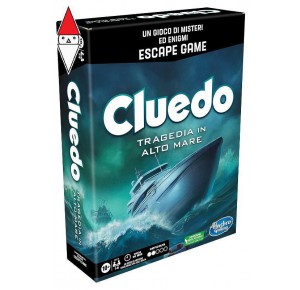 , , , GIOCO DA TAVOLO HASBRO CLUEDO ESCAPE TRAGEDIA IN ALTO MARE (GAMES)