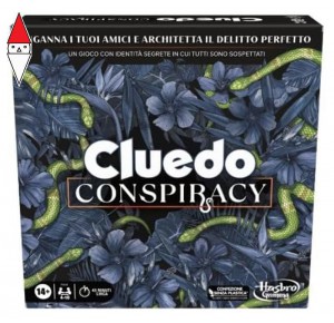 , , , GIOCO DA TAVOLO HASBRO CLUEDO CONSPIRACY