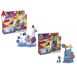 , , , ACTION FIGURE HASBRO MARVEL STUNT SQUAD PLAYSET