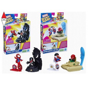 , , , ACTION FIGURE HASBRO MARVEL STUNT SQUAD EROI VS CATTIVI