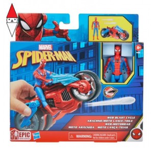 , , , ACTION FIGURE HASBRO SPD MOTO BLAST CON PERSONAGGIO 10 CM