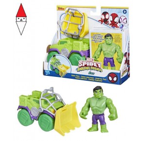 , , , ACTION FIGURE HASBRO SPIDEY VEICOLO CON PERSONAGGIO E ACCESSORI - HULK TRUCK