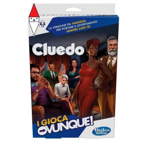 , , , GIOCO DA TAVOLO HASBRO CLUEDO I GIOCA OVUNQUE (GAMES)