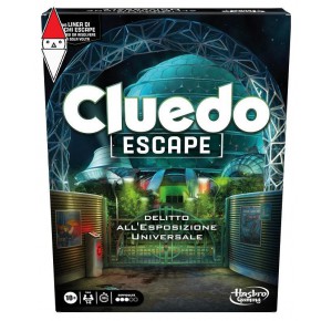 , , , GIOCO DA TAVOLO HASBRO CLUEDO ESCAPE DELITTO ALL ESPOSIZIONE UNIVERSALE