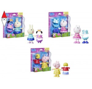 , , , ACTION FIGURE HASBRO PEP DRESS-UP PEPPA AND FRIENDS ASSORTITI