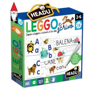 , , , GIOCO EDUCATIVO HEADU LEGGO E SCRIVO