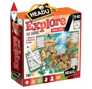 , , , GIOCO EDUCATIVO HEADU EXPLORE THE SAFARI