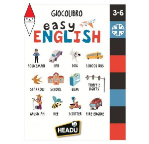 , , , GIOCO EDUCATIVO HEADU GIOCOLIBRO EASY ENGLISH