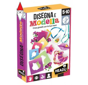 , , , GIOCO EDUCATIVO HEADU DISEGNA E MODELLA