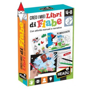 , , , GIOCO EDUCATIVO HEADU CREO I MIEI LIBRI DI FIABE