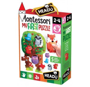 , , , PRIMA INFANZIA HEADU MONTESSORI FIRST PUZZLE THE FOREST