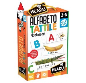 , , , PRIMA INFANZIA HEADU ALFABETO TATTILE MONTESSORI