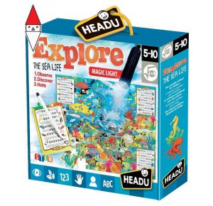 , , , GIOCO EDUCATIVO HEADU EXPLORE THE SEA LIFE