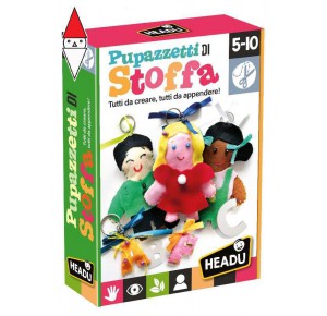 , , , GIOCO EDUCATIVO HEADU PUPAZZETTI DI STOFFA