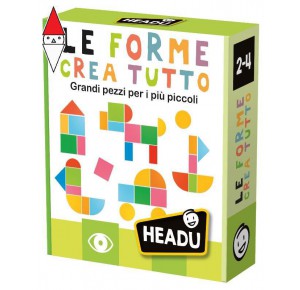 , , , GIOCO EDUCATIVO HEADU LE FORME CREA TUTTO