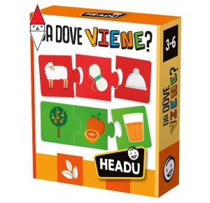 , , , GIOCO EDUCATIVO HEADU DA DOVE VIENE