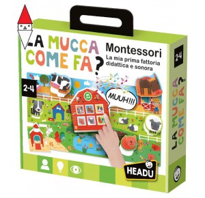 , , , GIOCO EDUCATIVO HEADU LA MUCCA COME FA MONTESSORI