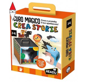 , , , GIOCO EDUCATIVO HEADU CUBO MAGICO CREA STORIE