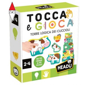 , , , GIOCO EDUCATIVO HEADU TORRE LOGICA DEI CUCCIOLI