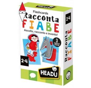 , , , GIOCO EDUCATIVO HEADU FLASHCARDS RACCONTAFIABE