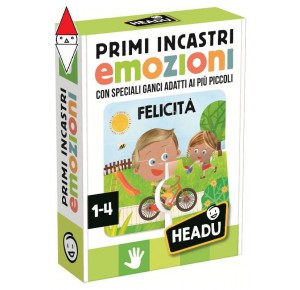 , , , GIOCO EDUCATIVO HEADU PRIMI INCASTRI EMOZIONI