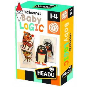 , , , GIOCO EDUCATIVO HEADU FLASHCARDS BABY LOGIC