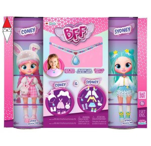 , , , ACTION FIGURE IMC CRY BABIES BFF S1 PACK DOPPIO CONEY AND SYDNEY