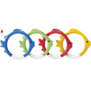, , , GIOCO ESTIVO INTEX (GONFIABILE) ANELLI PESCIOLINI COLORATI