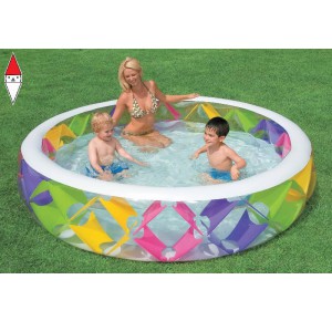 , , , GIOCO ESTIVO INTEX (GONFIABILE) PISCINA GIRANDOLA CM 229X56