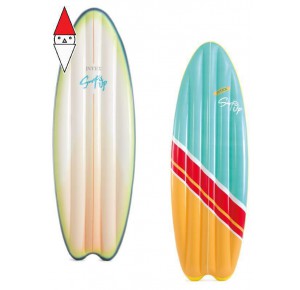 , , , GIOCO ESTIVO INTEX (GONFIABILE) MATERASSINO SURF 178X69 CM