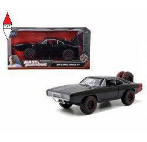 , , , JADA 1/24 FAST AND FURIOUS DODGE CHARGER OFFROAD DEL 1970