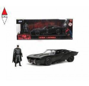 , , , JADA 1/24 THE BATMAN BATMOBILE 2022  CON PERSONAGGIO