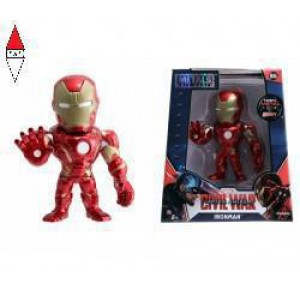 , , , JADA MARVEL PERSONAGGIO IRON MAN IN DIE-CAST CM.10 DA COLLEZIONE