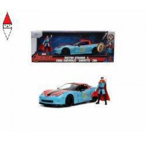 , , , JADA 1/24 MARVEL DOCTOR STRANGE CHEVY CORVETTE CON PERSONAGGIO