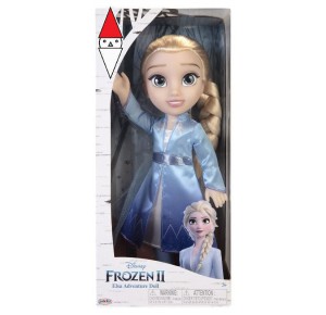 , , , ACTION FIGURE JAKKS PACIFIC BAMBOLA FROZEN 2 ELSA TODDLER 38CM