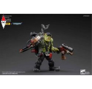 , , , JOYTOY 1/18 WARHAMMER 40K - ORK KOMMANDOS NOB NAZBOG