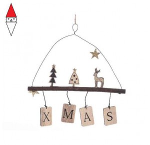 , , , NATALE KAEMINGK PLYLEGNO HANGER XMAS 550409