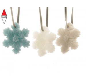 , , , NATALE KAEMINGK SCENTED WAX SNOWFLAKE 204239